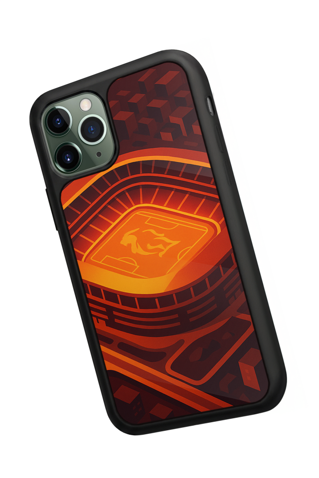 iPhone 11 Pro Uyumlu Aslan Tasarımlı Glossy Premium Kılıf