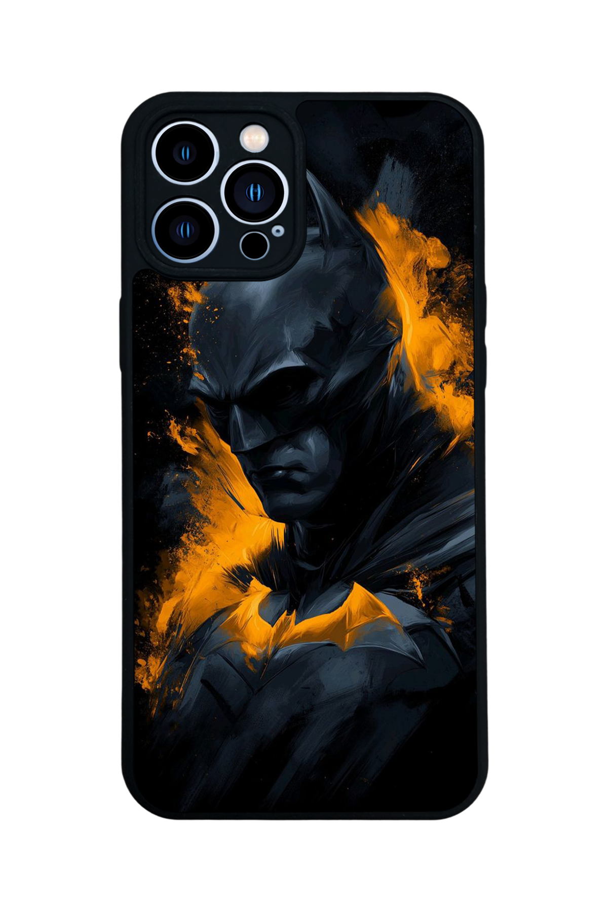 iPhone 13 Pro Max Uyumlu Batman Tasarımlı Glossy Premium Kılıf
