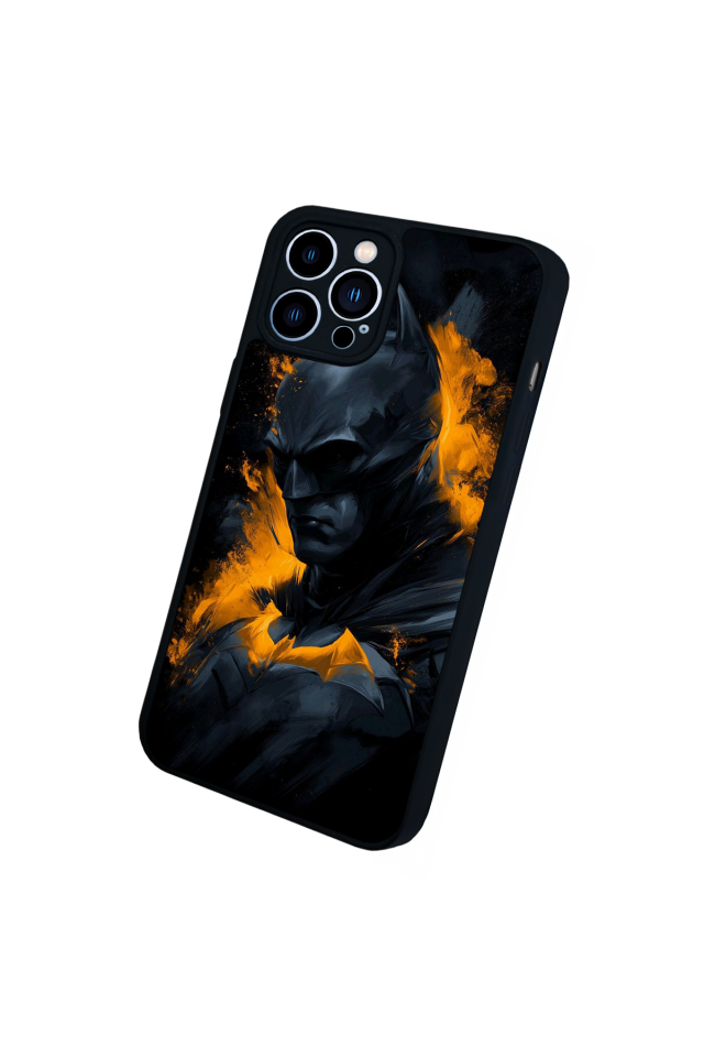 iPhone 13 Pro Max Uyumlu Batman Tasarımlı Glossy Premium Kılıf