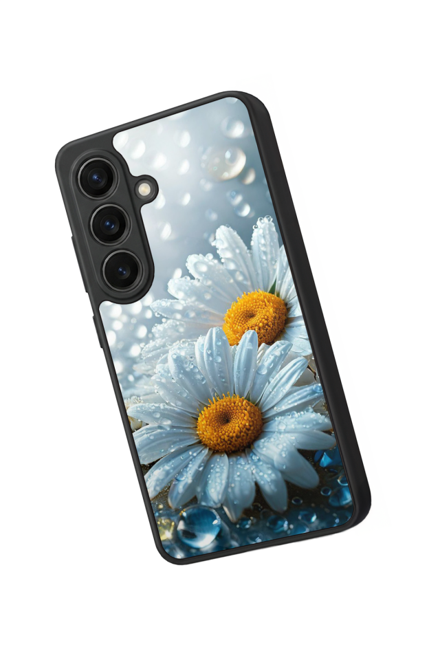 Samsung Galaxy S26 Uyumlu Cicek Tasarımlı Glossy Premium Kılıf