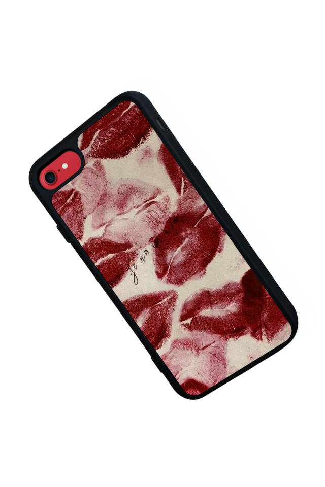 iPhone 8 Uyumlu Dudak Tasarımlı Glossy Premium Kılıf
