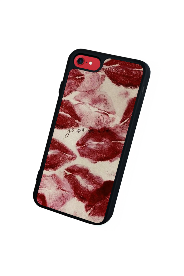 iPhone 8 Uyumlu Dudak Tasarımlı Glossy Premium Kılıf