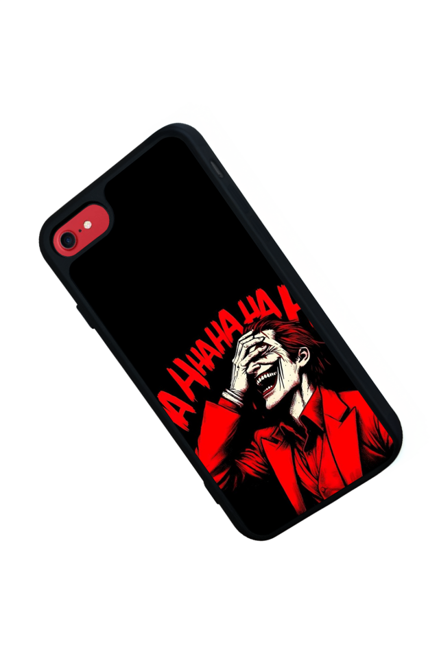 iPhone SE Uyumlu Joker Tasarımlı Glossy Premium Kılıf