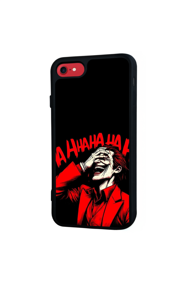 iPhone SE Uyumlu Joker Tasarımlı Glossy Premium Kılıf
