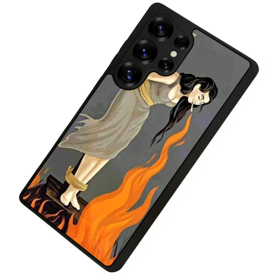 Samsung Galaxy S25 Ultra Uyumlu Kalp Love Tasarımlı Glossy Premium Kılıf