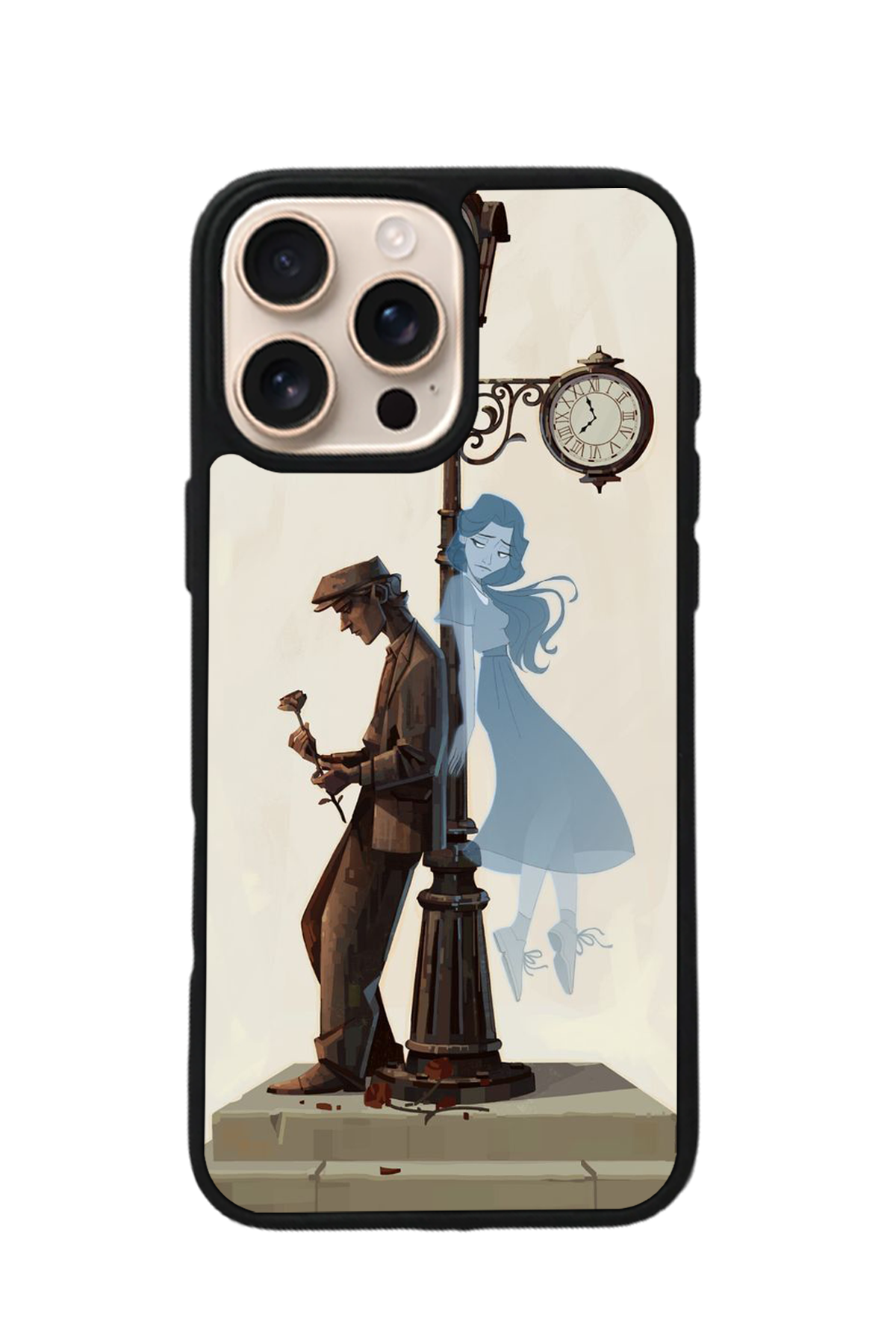iPhone 15 Pro Uyumlu Kalp Love Tasarımlı Glossy Premium Kılıf