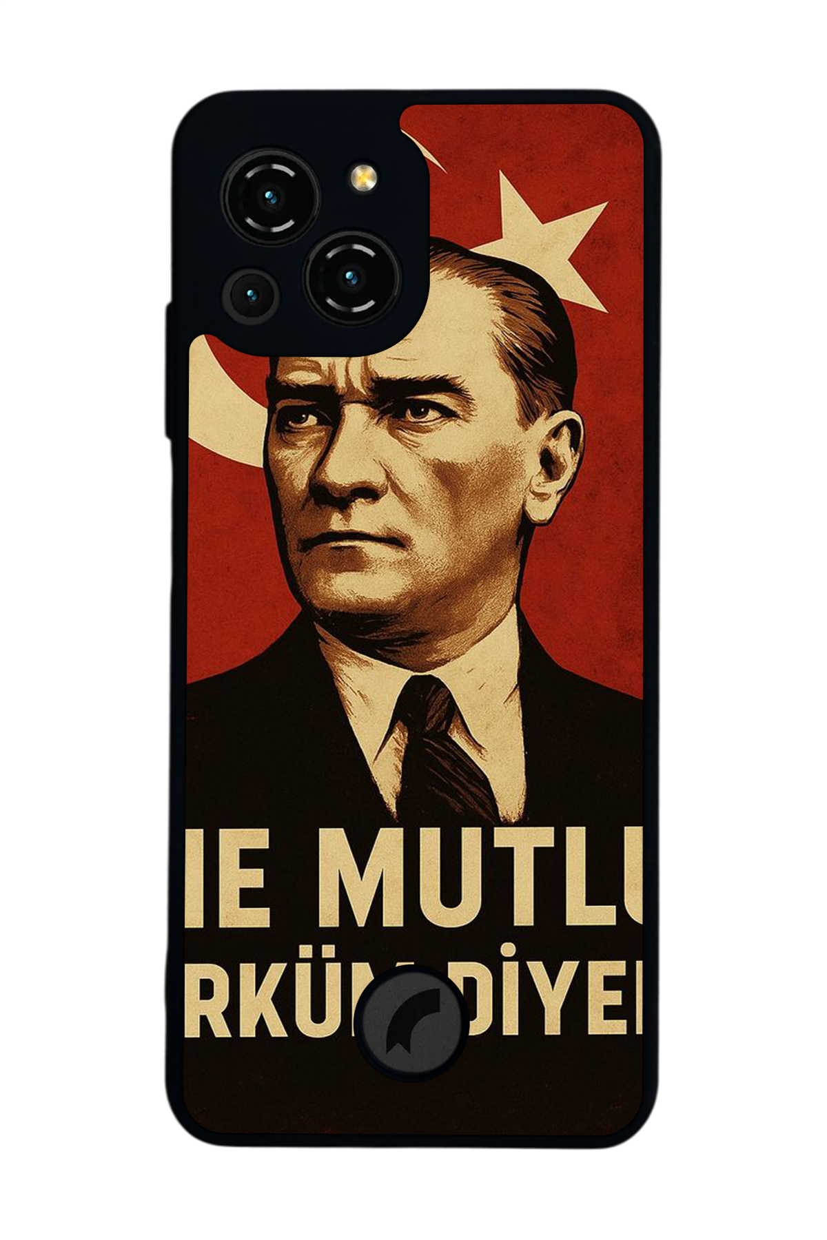 Reeder S23 Pro Max Uyumlu  Mustafa Kemal Ataturk Tasarımlı Glossy Premium Kılıf