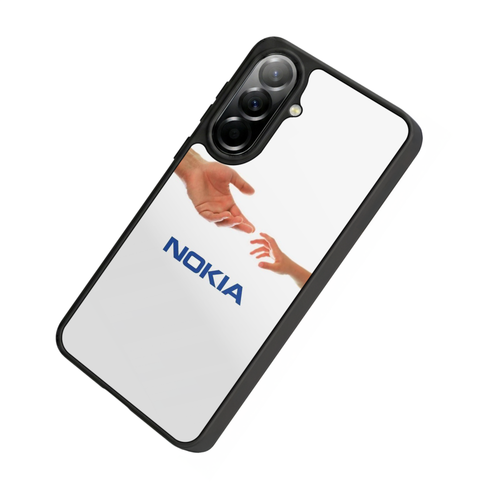 Samsung Galaxy A37 Uyumlu Nokia Tasarımlı Glossy Premium Kılıf