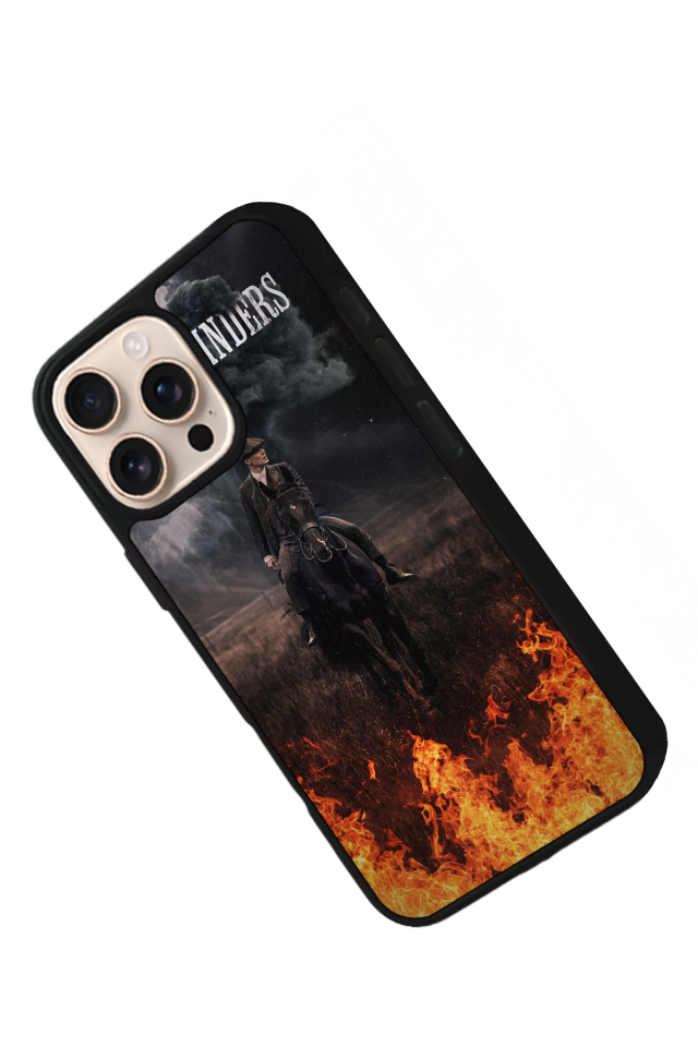 iPhone 15 Pro Max Uyumlu Peaky Blinders Tasarımlı Glossy Premium Kılıf