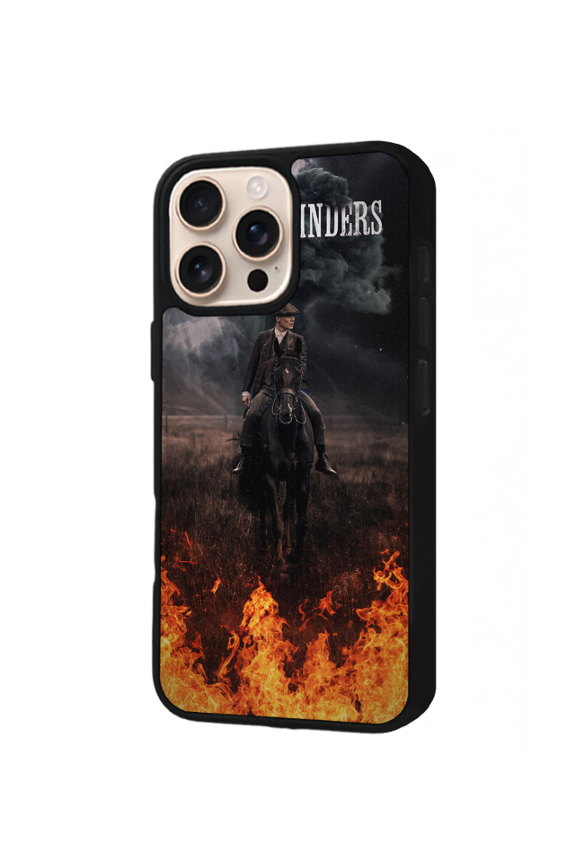 iPhone 15 Pro Max Uyumlu Peaky Blinders Tasarımlı Glossy Premium Kılıf