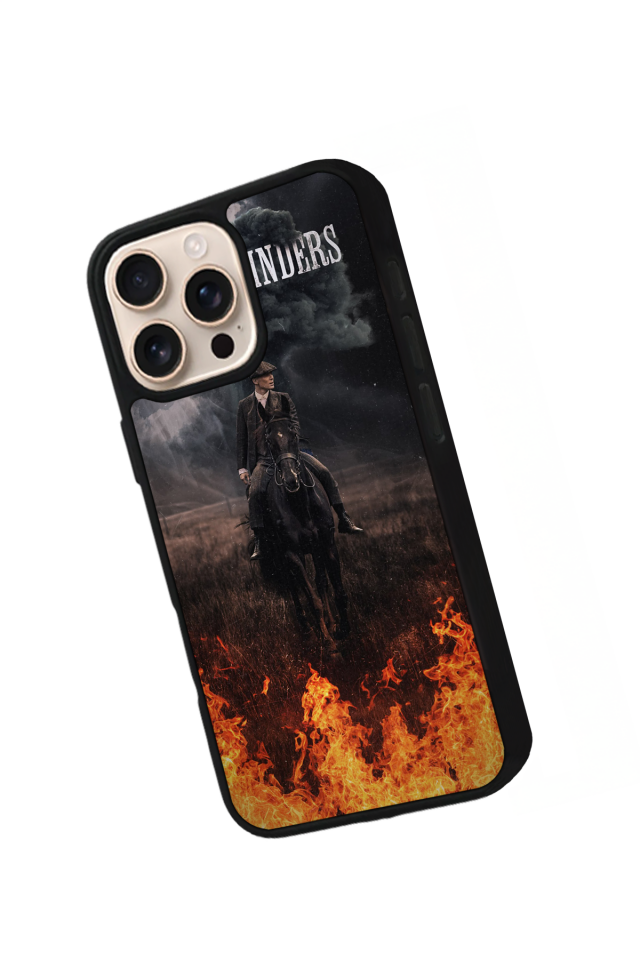 iPhone 15 Pro Max Uyumlu Peaky Blinders Tasarımlı Glossy Premium Kılıf