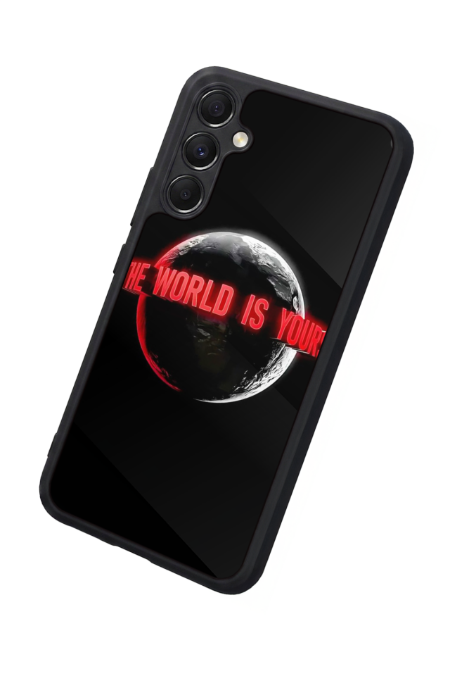 Samsung Galaxy A34 Uyumlu Scarface Tasarımlı Glossy Premium Kılıf