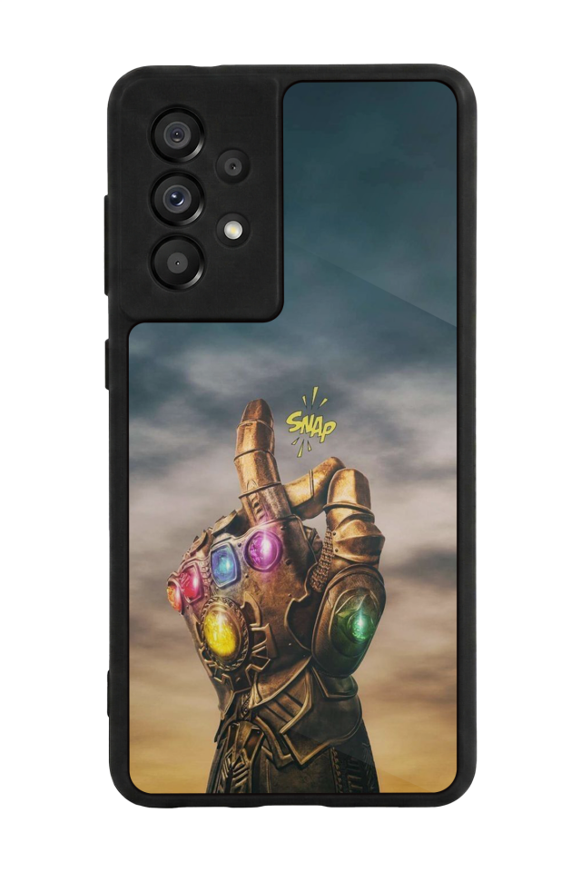 Samsung Galaxy A73 Uyumlu Thanos Tasarımlı Glossy Premium Kılıf