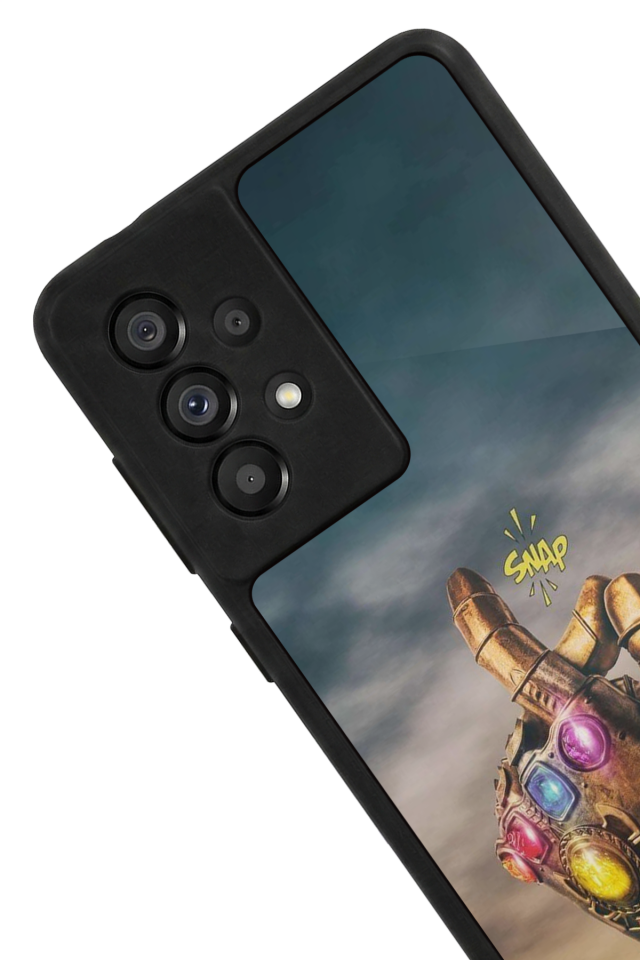 Samsung Galaxy A73 Uyumlu Thanos Tasarımlı Glossy Premium Kılıf