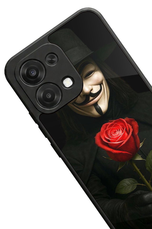 Oppo A6 Pro Uyumlu Vendetta Tasarımlı Glossy Premium Kılıf