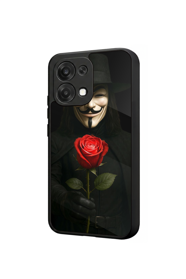 Oppo A6 Pro Uyumlu Vendetta Tasarımlı Glossy Premium Kılıf