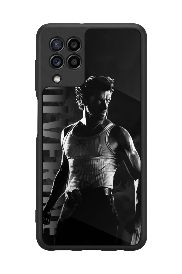 Samsung Galaxy M22 Uyumlu Wolverine Tasarımlı Glossy Premium Kılıf