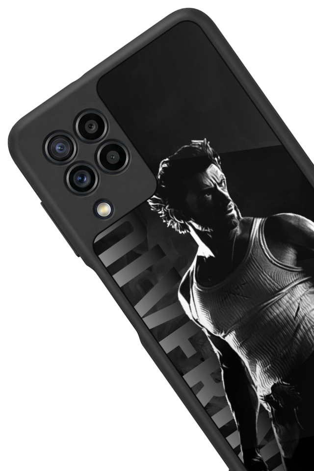 Samsung Galaxy M22 Uyumlu Wolverine Tasarımlı Glossy Premium Kılıf