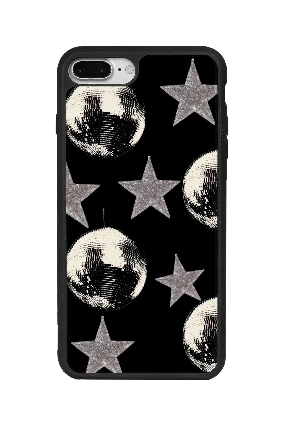 Apple iPhone 7 Plus Siyah Silikon Kılıf Çiziklere ve Darbelere Karşı Koruma