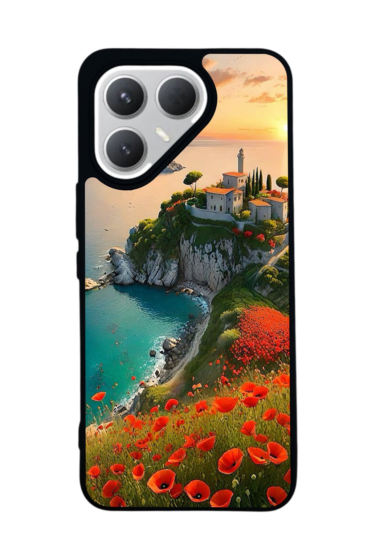 Tecno Pova 7 Pro Mat Uyumlu Siyah Kılıf – Yumuşak Silikon, Koruyucu, Şok Emici Kapak