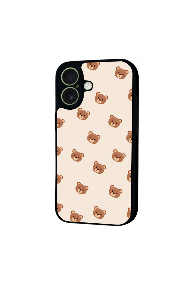 iPhone 17 Uyumlu Ayı Tasarımlı Glossy Premium Kılıf