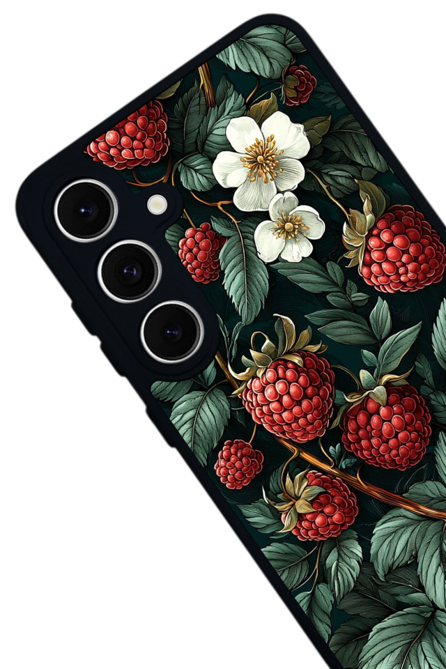 Samsung Galaxy A16 Uyumlu Botanik Tasarımlı Glossy Premium Kılıf