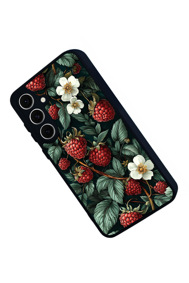Samsung Galaxy A16 Uyumlu Botanik Tasarımlı Glossy Premium Kılıf