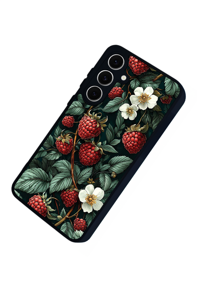 Samsung Galaxy A16 Uyumlu Botanik Tasarımlı Glossy Premium Kılıf