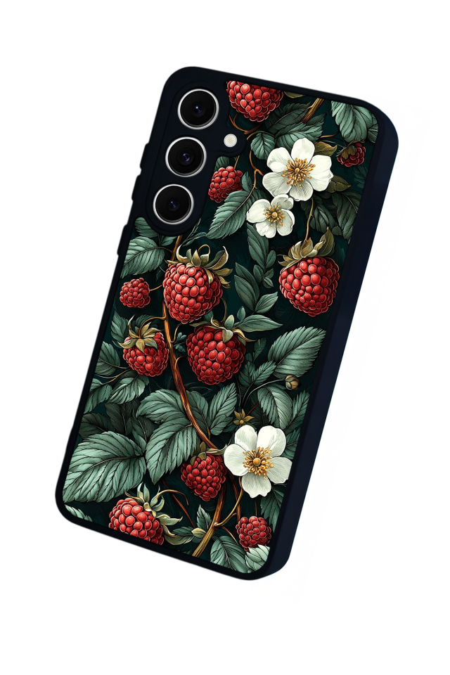 Samsung Galaxy A16 Uyumlu Botanik Tasarımlı Glossy Premium Kılıf