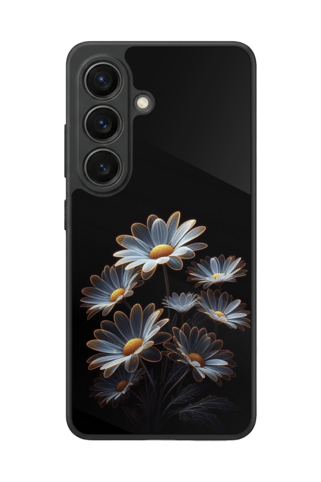 Samsung Galaxy S26 Uyumlu Cicek Tasarımlı Glossy Premium Kılıf