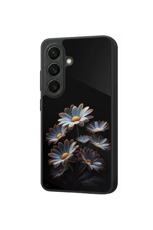 Samsung Galaxy S26 Uyumlu Cicek Tasarımlı Glossy Premium Kılıf