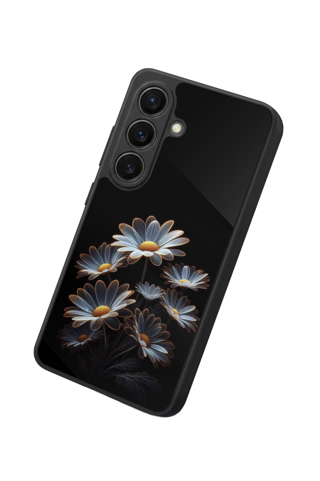 Samsung Galaxy S26 Uyumlu Cicek Tasarımlı Glossy Premium Kılıf