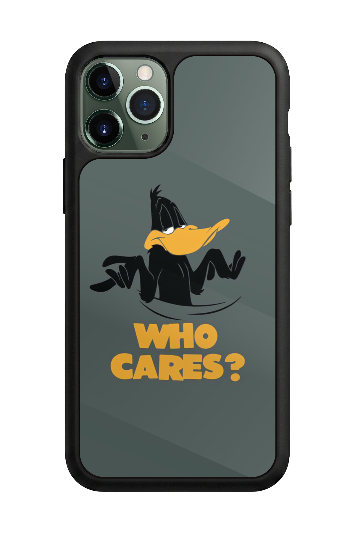 iPhone 11 Pro Max Uyumlu Daffy duck Tasarımlı Glossy Premium Kılıf