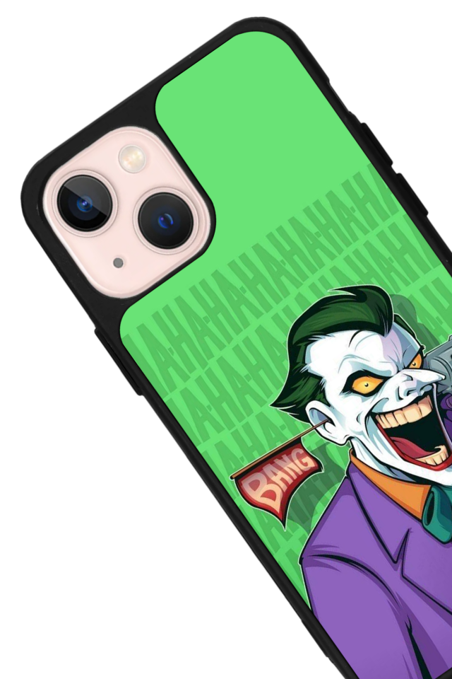 iPhone 15 Uyumlu Joker Tasarımlı Glossy Premium Kılıf