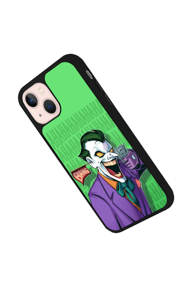 iPhone 15 Uyumlu Joker Tasarımlı Glossy Premium Kılıf