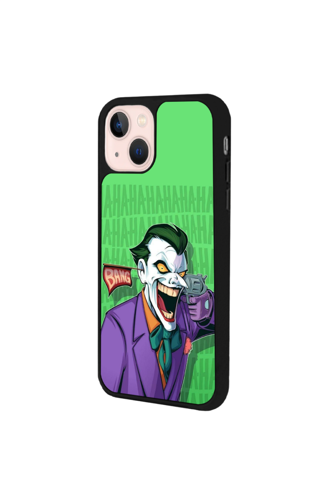 iPhone 15 Uyumlu Joker Tasarımlı Glossy Premium Kılıf