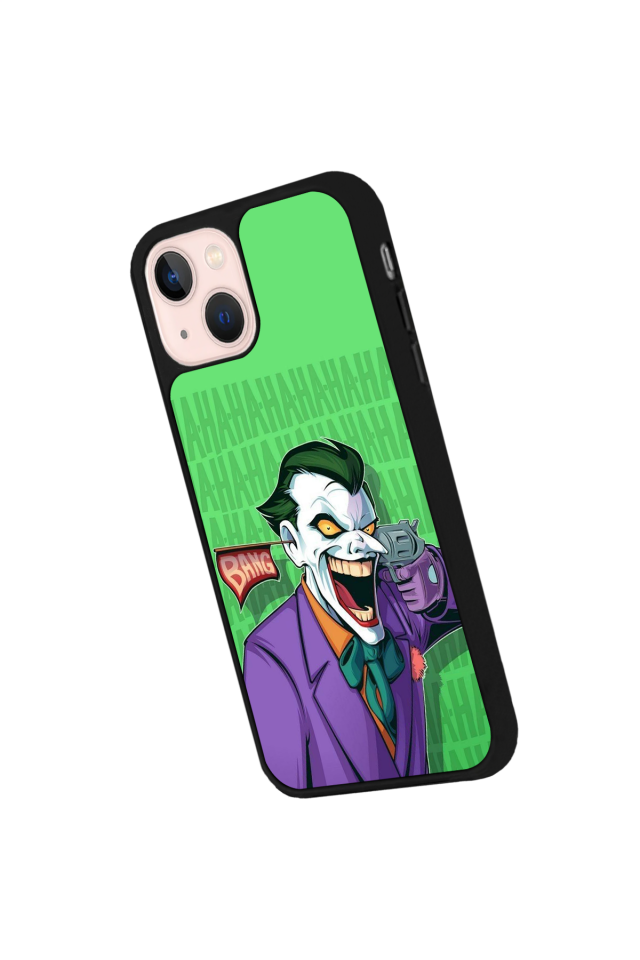iPhone 15 Uyumlu Joker Tasarımlı Glossy Premium Kılıf