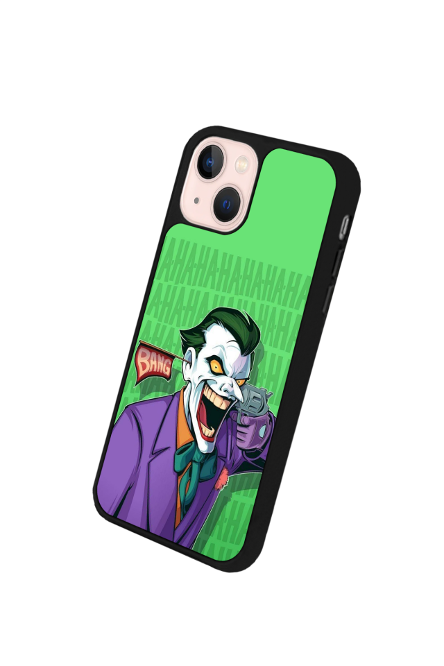 iPhone 15 Uyumlu Joker Tasarımlı Glossy Premium Kılıf