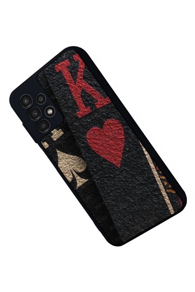 Samsung Galaxy A13 Uyumlu Kart Tasarımlı Glossy Premium Kılıf