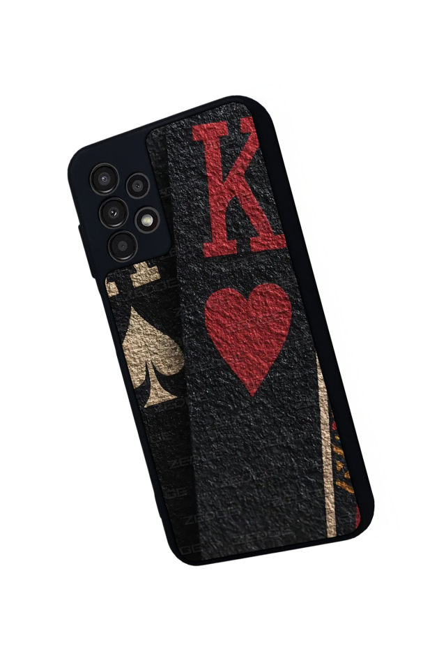 Samsung Galaxy A13 Uyumlu Kart Tasarımlı Glossy Premium Kılıf