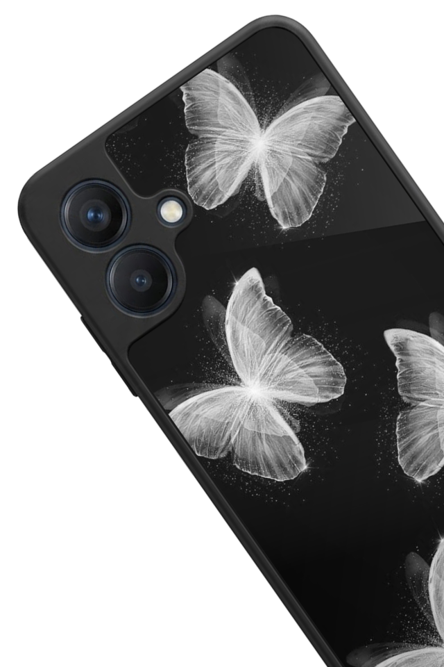 Samsung Galaxy A07 Uyumlu Kelebek Tasarımlı Glossy Premium Kılıf