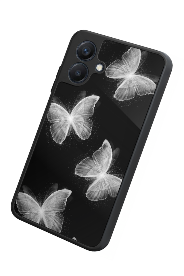 Samsung Galaxy A07 Uyumlu Kelebek Tasarımlı Glossy Premium Kılıf