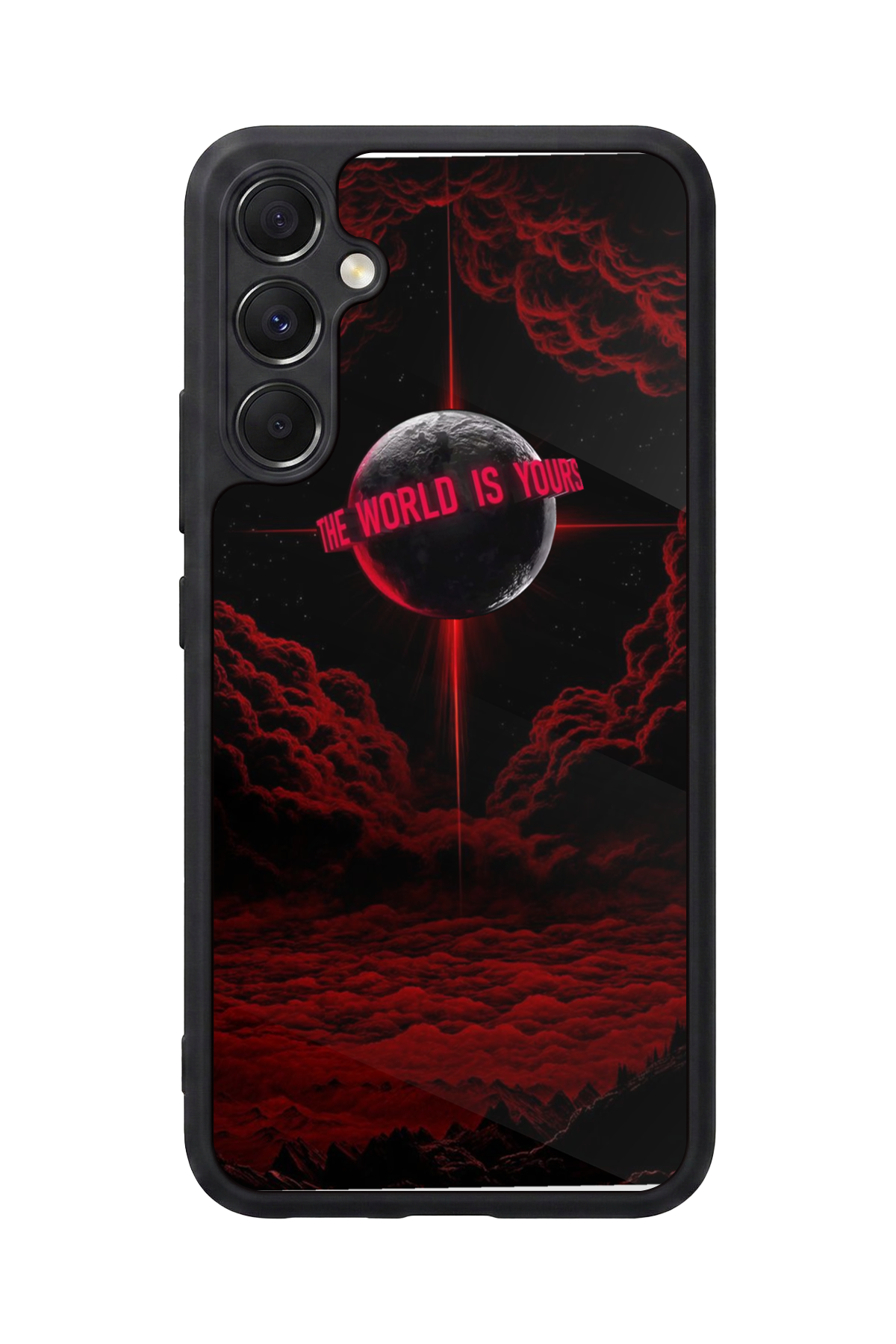 Samsung Galaxy A34 Uyumlu Scarface Tasarımlı Glossy Premium Kılıf