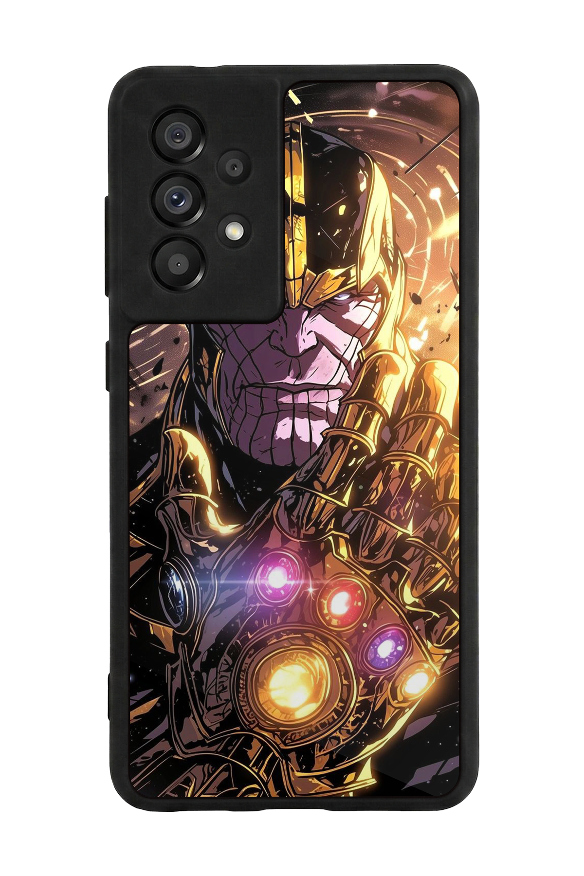 Samsung Galaxy A73 Uyumlu Thanos Tasarımlı Glossy Premium Kılıf