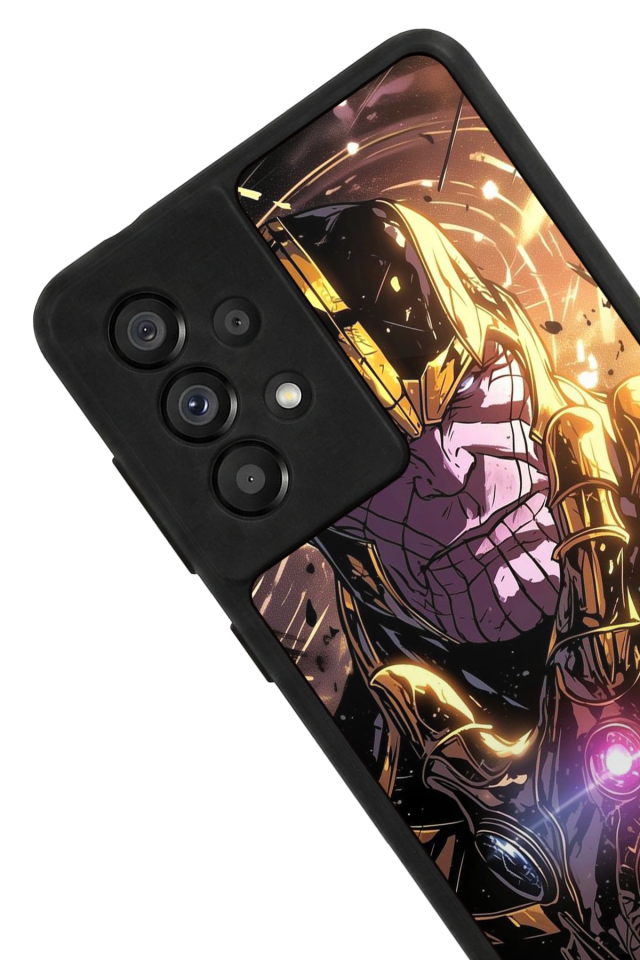 Samsung Galaxy A73 Uyumlu Thanos Tasarımlı Glossy Premium Kılıf