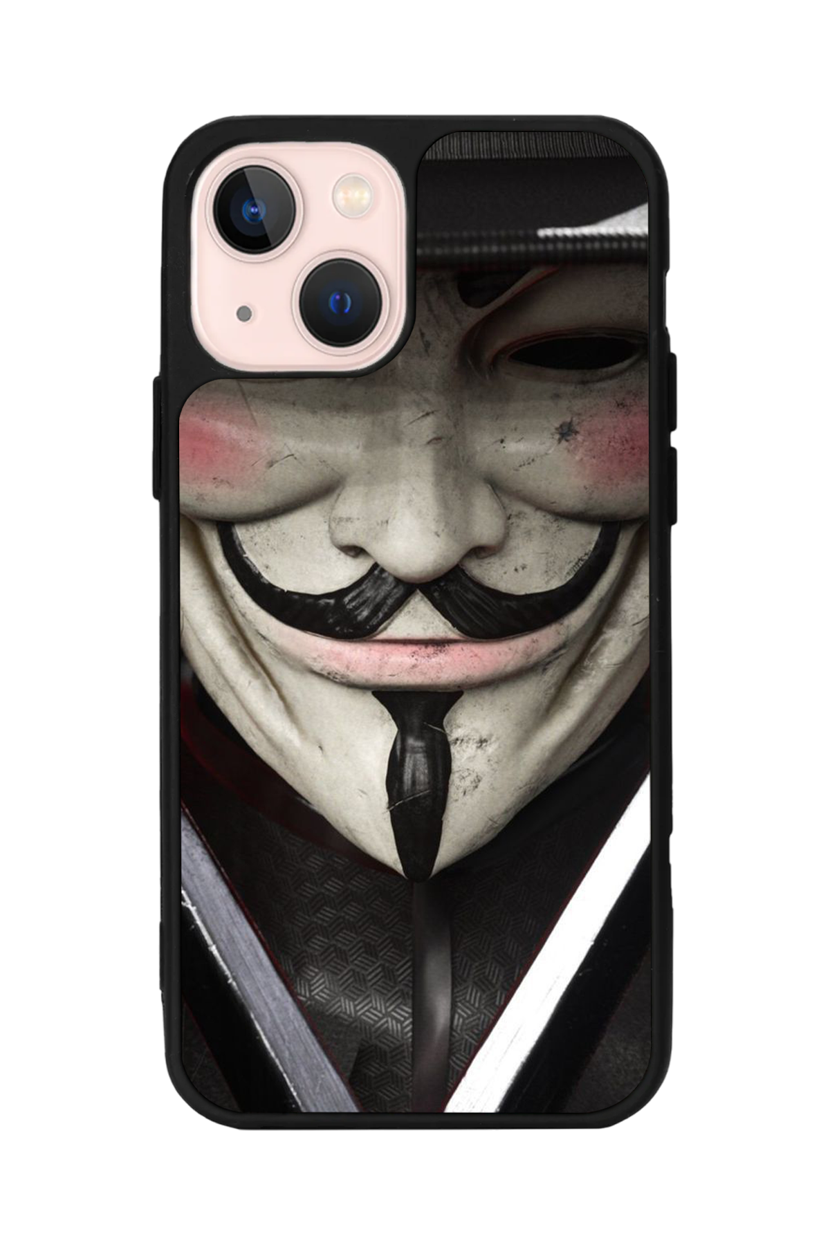 iPhone 13 Mini Uyumlu Vendetta Tasarımlı Glossy Premium Kılıf