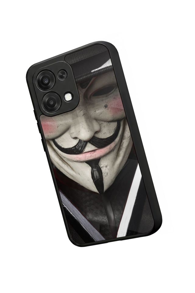 Oppo A6 Pro Uyumlu Vendetta Tasarımlı Glossy Premium Kılıf