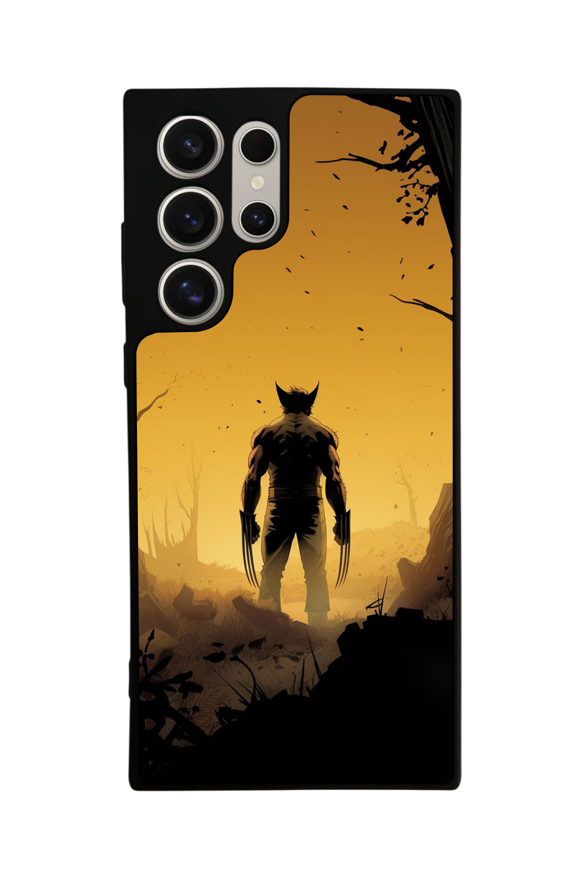 Samsung Galaxy S23 Ultra Uyumlu Wolverine Tasarımlı Glossy Premium Kılıf