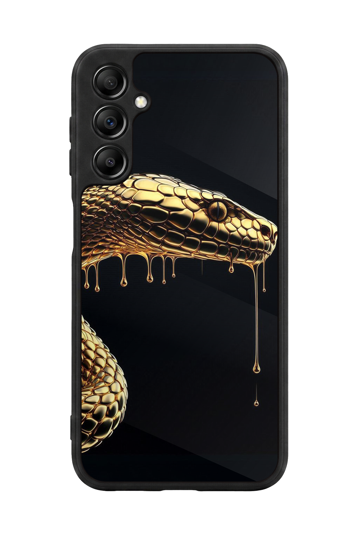 Samsung Galaxy A14 Uyumlu Yılan Tasarımlı Glossy Premium Kılıf