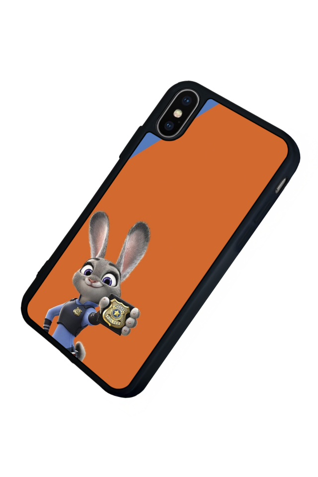 iPhone XS Max Uyumlu Zootropolis Tasarımlı Glossy Premium Kılıf